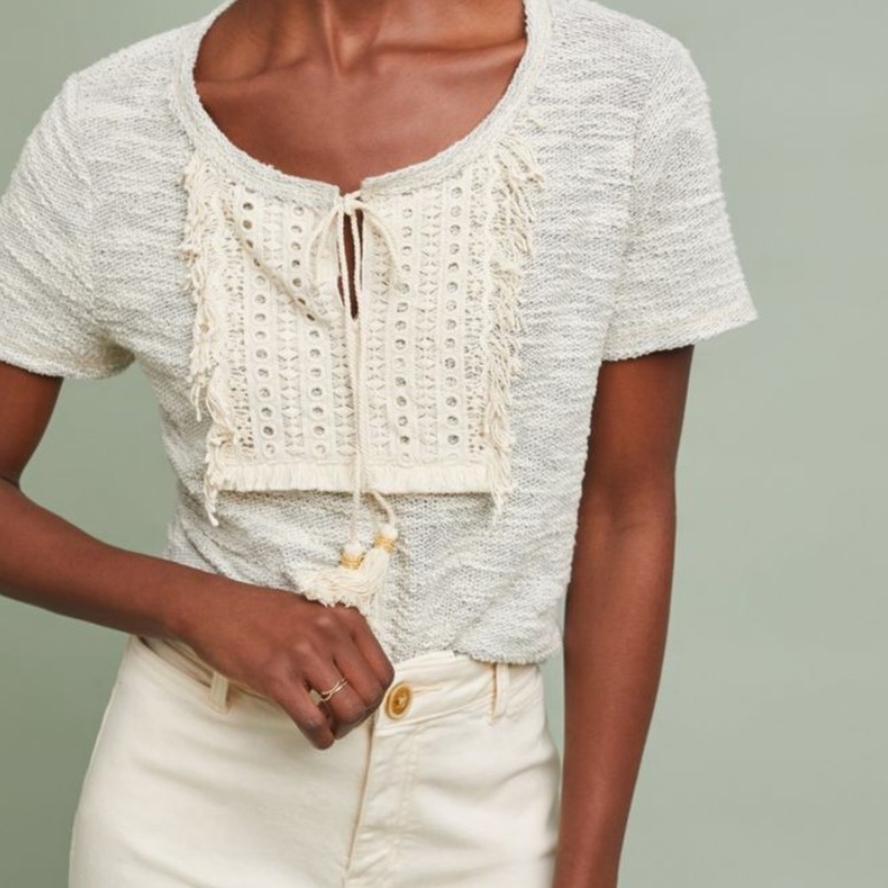 Buene textured top Eri + Ali size small